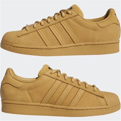 Beige Superstar adidas Originals Shoes